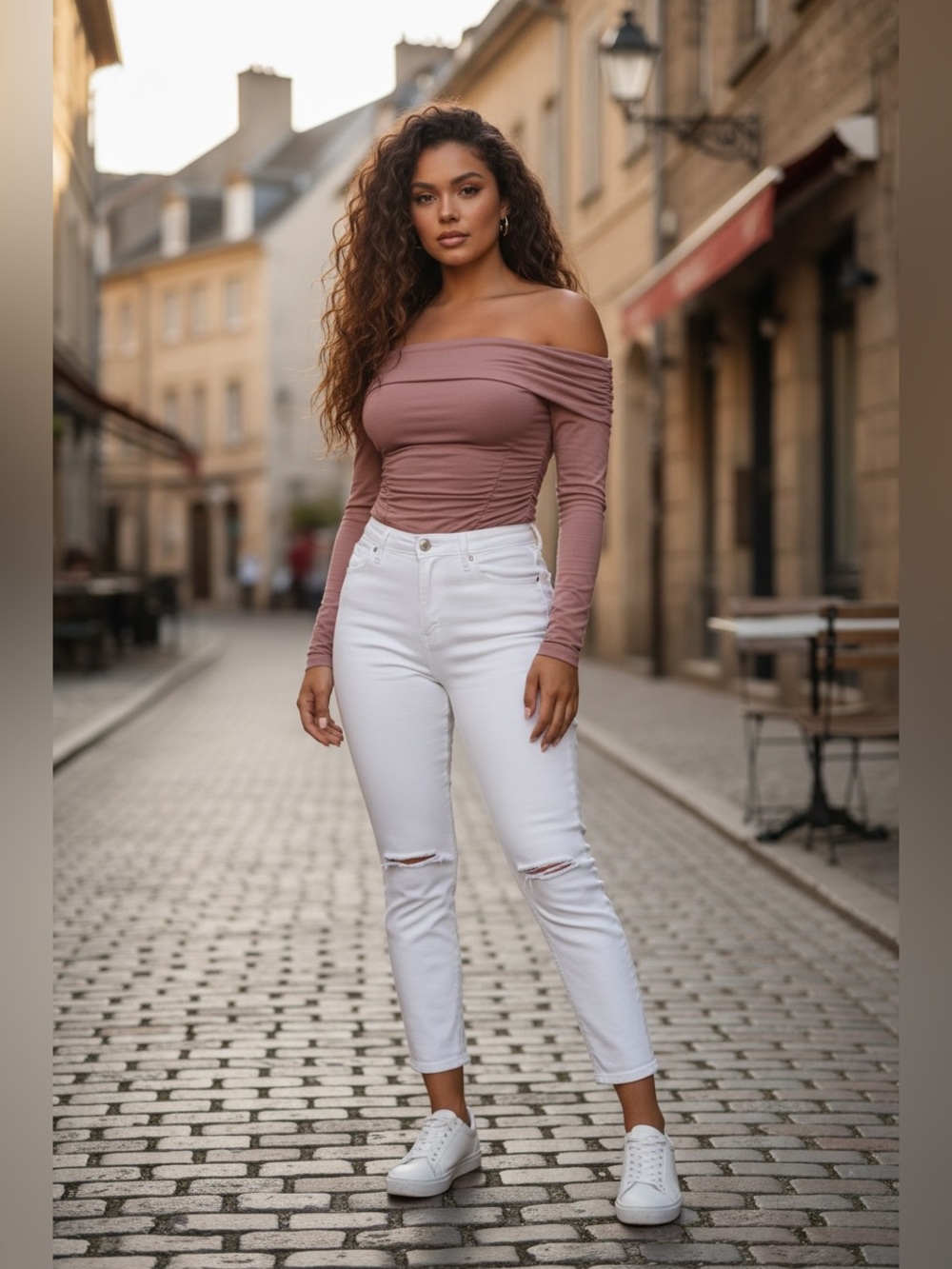 TA3| Shapey Off Shoulder Top| Dusty Rose| 2X | NWT| $128 retail